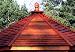 GAZEBOS: WOODEN GAZEBOS and MAINTENANCE FREE GAZEBOS - Cedar slatted roof