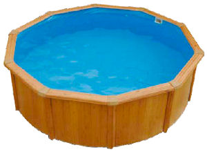 Wood Effect Swimming Pool 50
