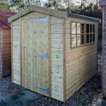 Apex Shed 939 - Heavy Duty Floor, Georgian Glazing Apex Shed 939 - Heavy Duty Floor, Georgian Glazing