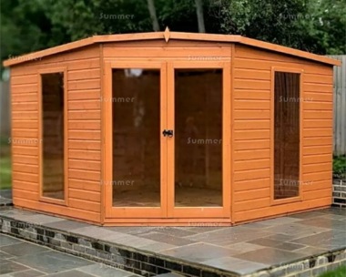 Corner Summerhouse 137 - Shiplap, FSC® Certified Corner Summerhouse 137 - Shiplap, FSC® Certified