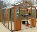 Cedar Greenhouse 323 - Aluminium Hybrid Cedar Greenhouse 323 - Aluminium Hybrid