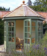 Octagonal Summerhouse 510 - Georgian Glazing Octagonal Summerhouse 510 - Georgian Glazing