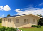 Five Room Apex Log Cabin 812 - Double Door, Double Glazed Five Room Apex Log Cabin 812 - Double Door, Double Glazed