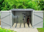 Metal Bike Store 427 - Galvanized Steel, 4 Bike Racks Metal Bike Store 427 - Galvanized Steel, 4 Bike Racks