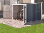 Metal Bike Store 369 - Galvanized Steel, 4 Bike Racks Metal Bike Store 369 - Galvanized Steel, 4 Bike Racks